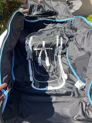 Marco de cochecito de niño de repuesto plateado UPPAbaby Cruz V2 totalmente funcional con estuche - Imagen 21 de 24