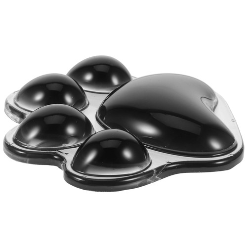 Transparent Silicone Cat Paw Mouse Pad With Ergonomic Wrist Cushion For Office - 第 10/12 張圖片