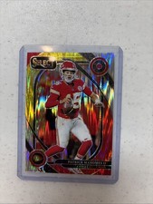 2024 Select Patrick Mahomes Club Level Red and Yellow Shock