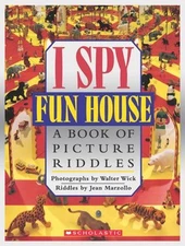 I Spy Fun House: a Book of Picture Riddles Hardcover Jean Marzoll