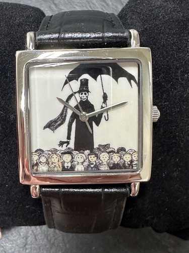VINTAGE NEW EDWARD GOREY COLLECTION GASHLYCRUMB TINIES WATCH IN ORIGINAL BOX M9 - Picture 5 of 21