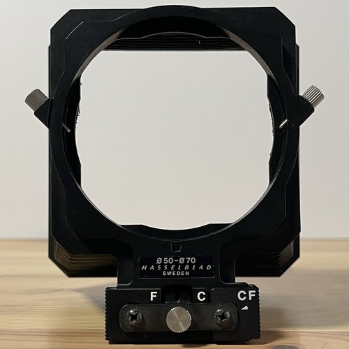 [Exc+3] Hasselblad CF Proshade 50-70 Bellows Lens Shade w/ two Masks G 7926 - Picture 8 of 13