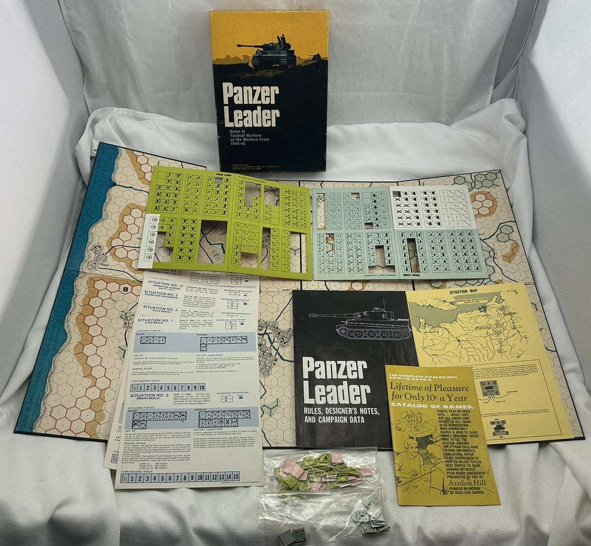 avalon hill panzer leader products for sale | eBay
