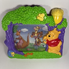 Vintage Winnie the Pooh Scrolling Screen Crib Baby Toy - Not Working/For Parts