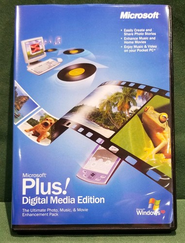 Microsoft Plus! Digital Media Edition Windows XP  2003 PN X09-19520 - Picture 2 of 8