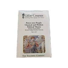 Teaching Co Great Courses TRANSCRIPTS  :      POWER  OVER PEOPLE   new & sealed
