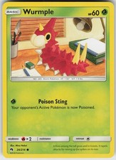 Wurmple (24) 24/214 Common  SM - Lost Thunder