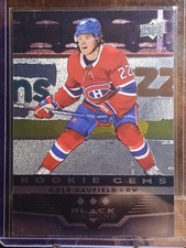2021-22 UD ExtSer- Black Diamond 2005-06 Retro 3 Star Cole Caufield #BD-40 (RC)