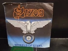 SAXON " WHEELS OF STEEL " EX+ COND. IN VG+ Or.PIC  SL.
