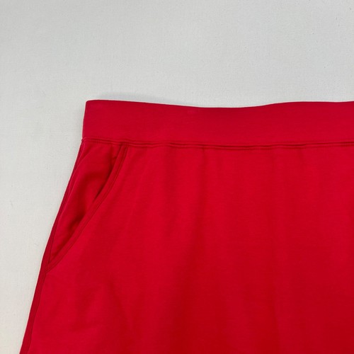 Pantalón corto para mujer Denim & Company rojo talla XL bolsillos - Imagen 3 de 9