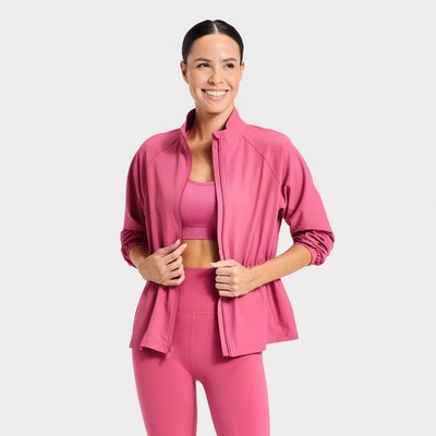 Women's Woven Peplum Jacket - All In Motion