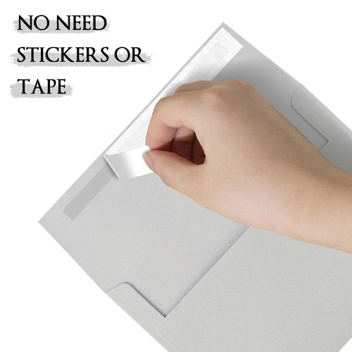 50 Pack A2 Envelopes for Invitations 4.37x5.75 Gray Self Seal Printable for W... - Picture 4 of 7
