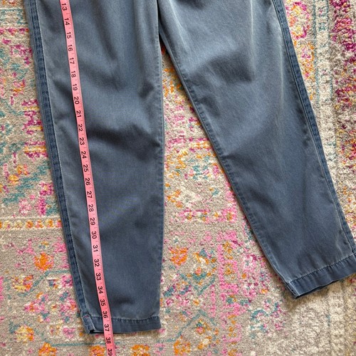 XiRENA Rex Washed Blue 100% Cotton Textured Light Casual Pants Women's Small - Picture 5 of 10