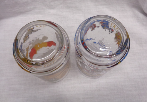 Vtg Lot/2 McDonald's THE GREAT MUPPET CAPER Tumbler Drinking Glasses ~ 1981 copy - Picture 8 of 8