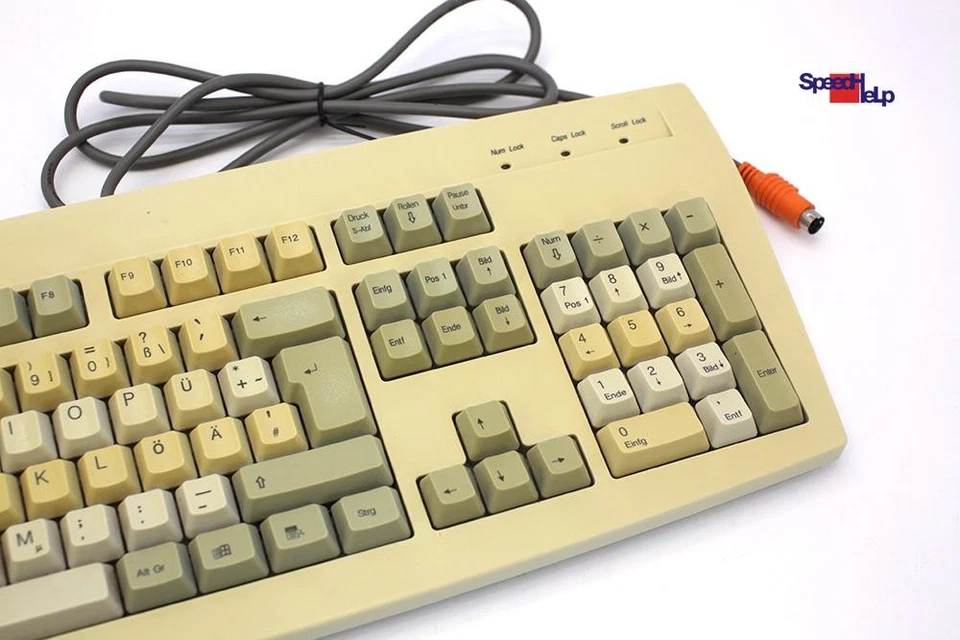 Gateway 2000 2196003-13-111 Ps/2 Tastiera Tedesco De Qwertz Computer 10 - Immagine 3 di 4