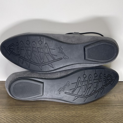 Zapatos planos de cuero gris Earthies Essen talla 11 M para mujer - Imagen 13 de 13