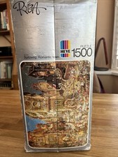 Heye Ryba 1500 Piece Jigsaw Puzzle 1985 Spitzweg: Romantic Town - COMPLETE
