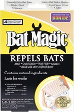 Bonide Bat Magic Repellent, Pack of 4 Ready-to-Use 4 Count Pack 1 