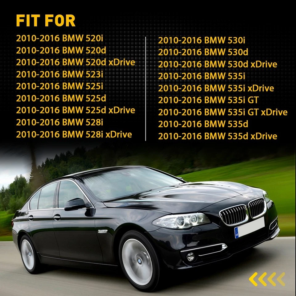 Window Switch Panel Bezel Handle Pull For BMW 520i 523i 525i 528i 2010-2016 2011 - Image 2 of 4