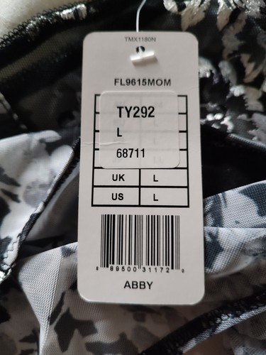 Fantasie Lencería Abby o Kimberley Mujer Calzoncillos Negro Blanco Grande Reino Unido 14 Nuevo con Etiquetas - Imagen 30 de 34