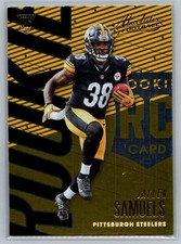 Jaylen Samuels #133, Rookie Card, Pittsburgh Steelers, 2018 Panini Absolute. rookie card picture
