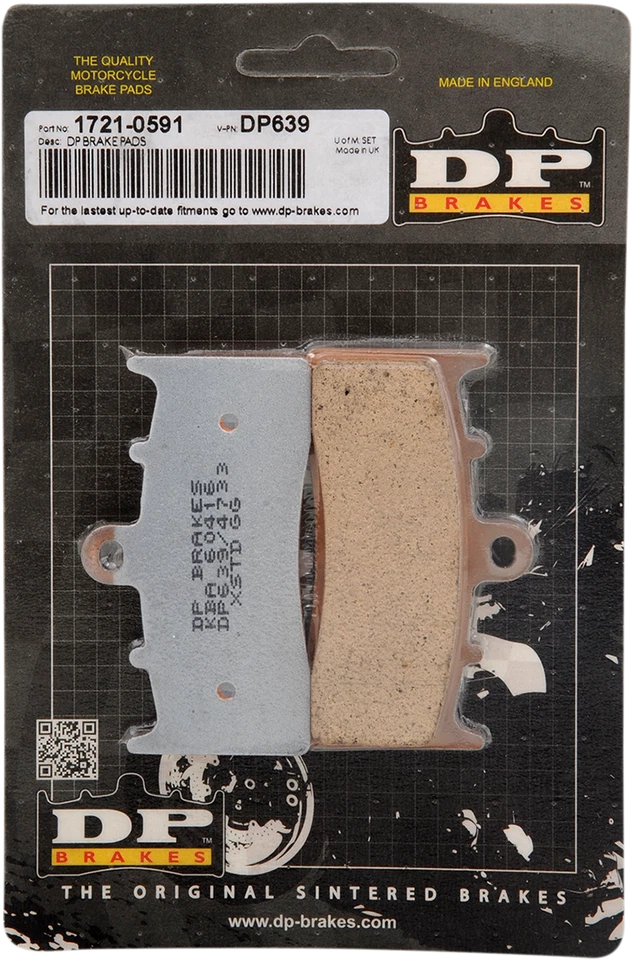 Pastillas de freno de metal sinterizado estándar DP DP639 11-23 BMW K 1600 GTL Foto 2 de 2