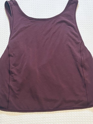Lululemon Good Turn - Tanktop - Damen XS Burgundy - Scoop Twist In Back - Bild 2 von 11