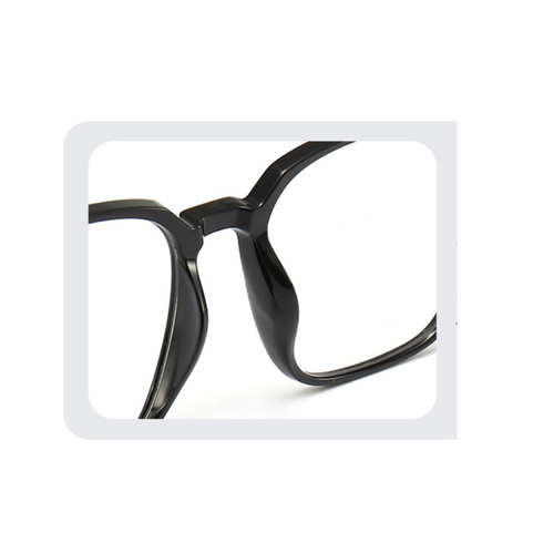 2 in 1 TR90 Magnetic Clip On Polarized Sunglasses For Men Square Glasses Frames - Picture 5 of 6
