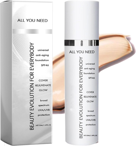 Age Defying Foundation, Anti-Aging Tinted Moisturizer Cream Light Sheer 50 ML - Picture 11 of 11