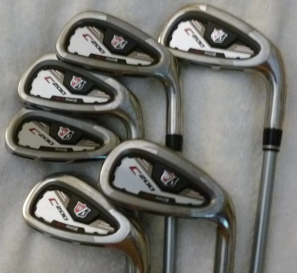 Juego de plancha Wilson Staff C200 5-PW Rogue Pro S-85 rígida flexible grafito diestro Foto 4 de 4