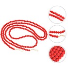 Creative Wooden Bead String Christmas Tree Ornament Christmas Garland Decor