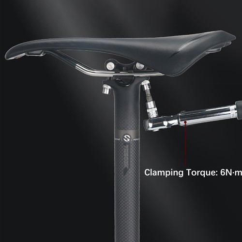 Carbon Fibre Seatpost Tube Cycling Racing Road Bike Bicycle Seat Post 27.2 mm - Picture 11 of 36