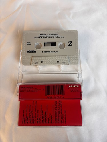 KROKUS Cassette Tape Lot x6 Headhunter Blitz Change Alive Best Of GREAT WHITE - Imagen 4 de 12