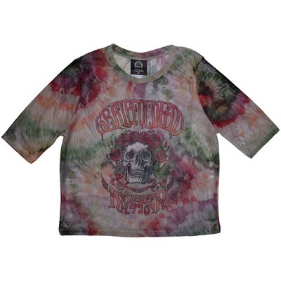 Ladies Grateful Dead Bertha Mesh Crop Top lizenziert T-Shirt Damen