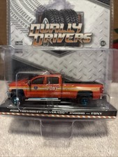 GREENLIGHT 1/64 2018 RED FDNY CHEVY SILVERADO 3500 PICK UP TRUCK 46020 A CHASE
