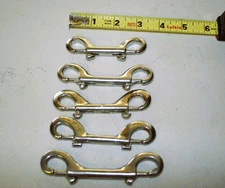 Scuba diving technical cave stainless marine grade double ended bolt snaps (5)