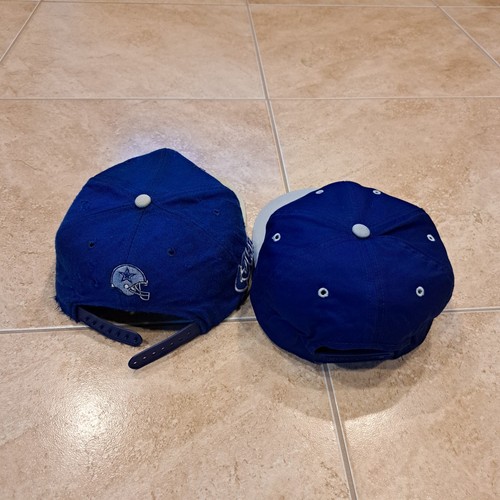 2 Vintage Dallas Cowboys Wool And Polyester American Needle Snapback Hat Cap NFL - Picture 4 of 11