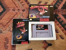 Aero the Acro-bat Acrobat Acro Bat Super Nintendo SNES CIB Complete in Box