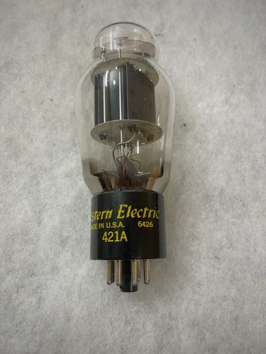 Western Electric 421A 6AS7 6080 6AS7G DD Getter NOS Strong Testing Values - Picture 2 of 8