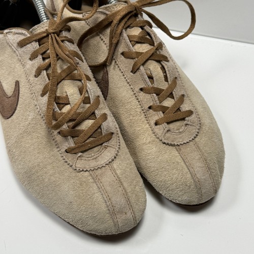 Vintage Nike Golf Trainers UK 9.5 Year 2002 Brown Tan - Picture 3 of 21