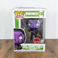 Funko Pop Games Fortnite Skull Trooper Purple #438 EB Games Exclusive Vaulted