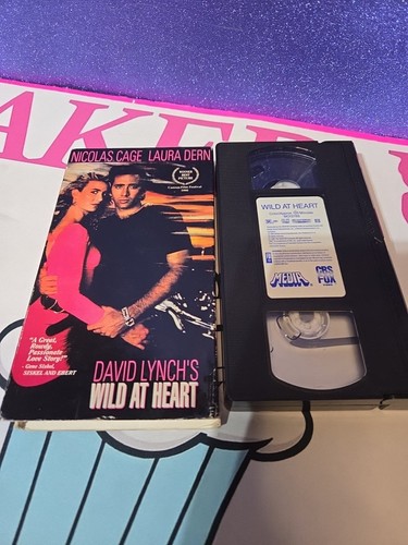 Wild At Heart 1990 (VHS) Tape A David Lynch Film Nicolas Cage Laura Dern - Picture 5 of 5