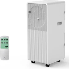 GarveeTech 14,000 BTU Drainage-free Portable Air Conditioner for 225-300sqft