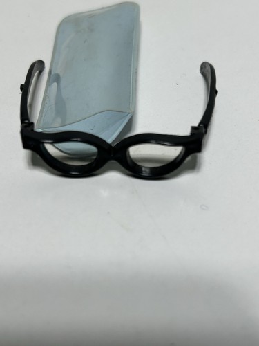 Vintage Barbie Puppe schwarze Katzenbrille fast neuwertig ~ 60er Jahre