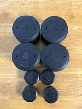 HEAVYHANDS 4LBS Set of 4 in Box AMF Aerobic Weights Made In Austria 4 Lbs