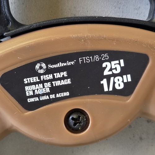 Southwire FTS1/8-125 125' Steel Fish Tape 1/8" Wide - Picture 3 of 3