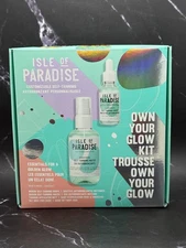 Isle of Paradise Own Your Glow Medium Self - Tanning Drops 3 Pack Kit - Box