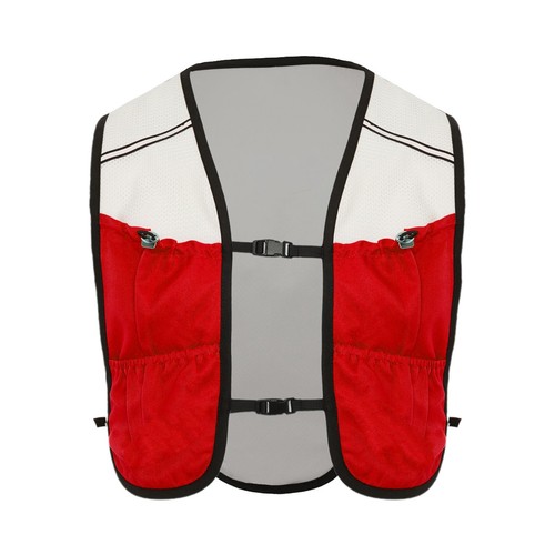 Unisex Adulto Chaleco Chaqueta Chaleco Advertencia Tira Top Deportes al Aire Libre Entrenamiento - Imagen 28 de 35