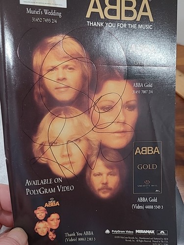  ABBA Thank You For Music 3 CD Box Book SEVERAL ORIGINAL SIGNATURES MARRIOTT Adv - Picture 14 of 19