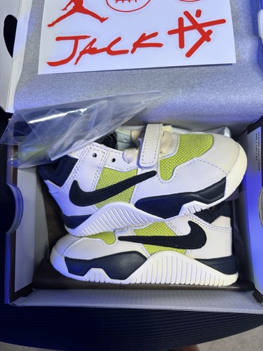 Jordan Jumpman Jack TR Travis Scott Bright Cactus Toddler (8C) TD FJ2852-102.